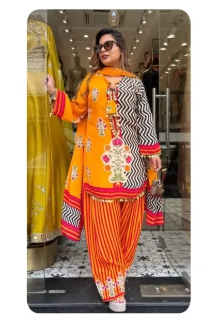 Khas 165 A To D Crepe Digital Printed Salwar Kameez